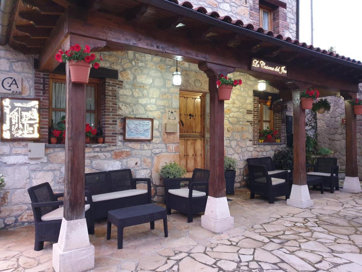 Pensjonat La Casona Del Jou Ortiguero Zewnętrze zdjęcie