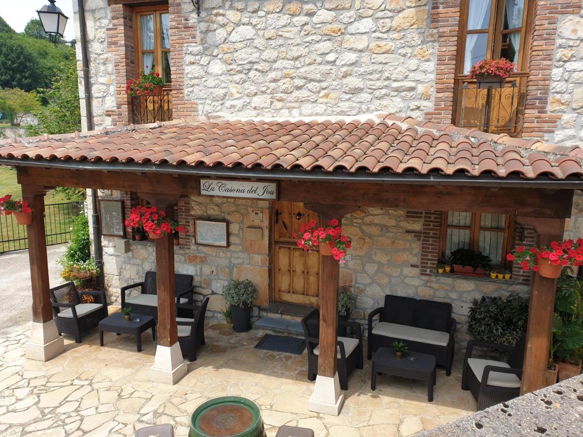 Pensjonat La Casona Del Jou Ortiguero Zewnętrze zdjęcie